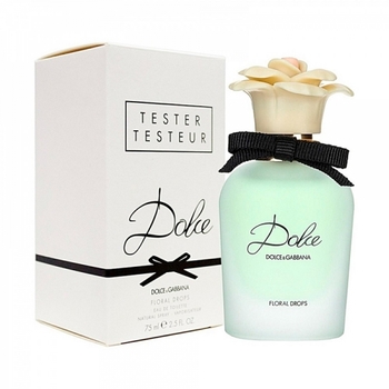 ТЕСТЕР D&G DOLCE FLORAL DROPS EDT FOR WOMEN 75 ML