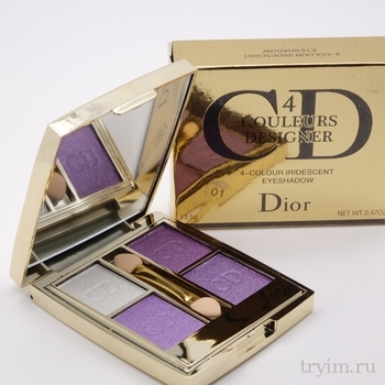 Тени Dior 4 цвета 01