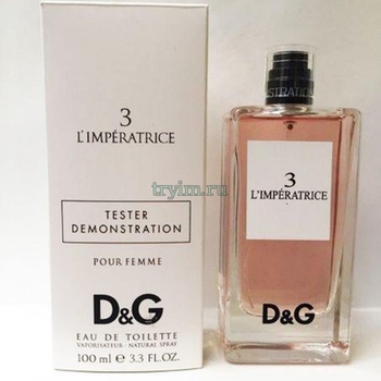ТЕСТЕР ДГ 3 L'IMPERATRICE FOR WOMEN EDT 100ml