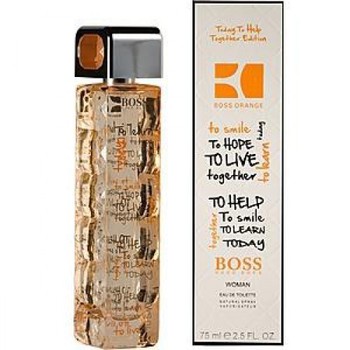 HUGO BOSS ORANGE TODAY TO HELP TOGETHER EDITION EDT 75ml