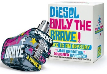 DIESEL ONLY THE BRAVE LIFE IS AN ODYSSEY FOR MEN EDT 75ml
