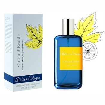ATELIER COLOGNE CITRON d'ERABLE UNISEX COLOGNE ABSOLUE 100ml