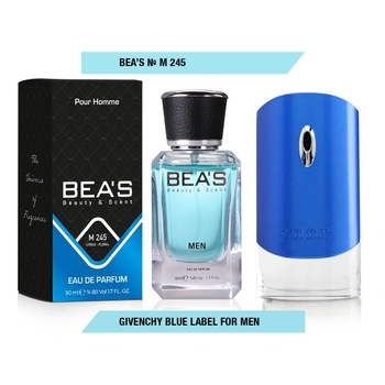 M 245 ПАРФЮМ BEAS GIVENCHY BLUE LABEL MEN 50ML