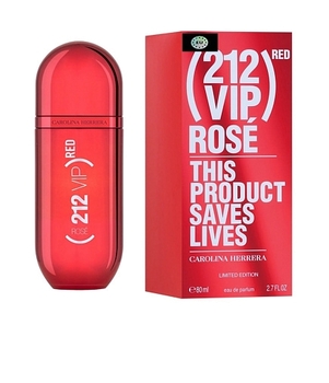 С.HERRERA 212 VIP ROSE RED LIMITED EDITION EDP FOR WOMEN 80 ML