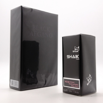 SHAIK W 236 (NASOMATTO BLACK AFGANO UNISEX) 50ml